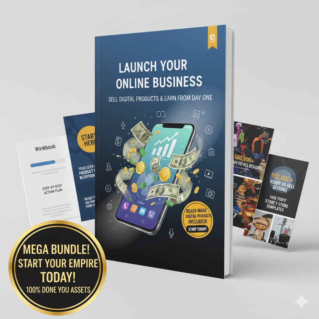 🚀 The Ultimate Digital Success Bundle: Your First Step to Online Freedom